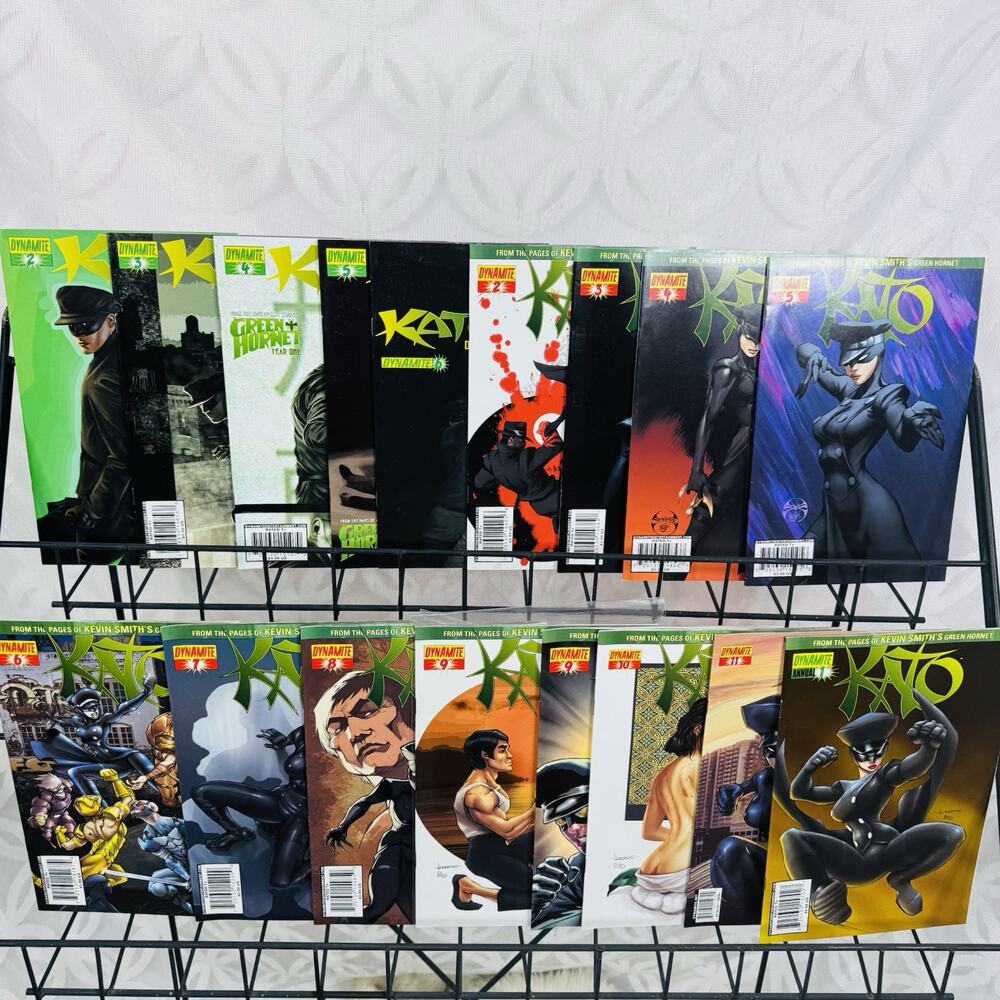 Kato 2-11 Annual 1 Origins 2-6 Dynamite‎ Kevin Smith Green Hornet Bruce Lee Key